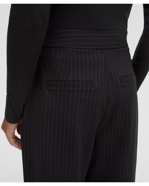 lululemon athletica Black Daydrift High-Rise Tapered Trouser
