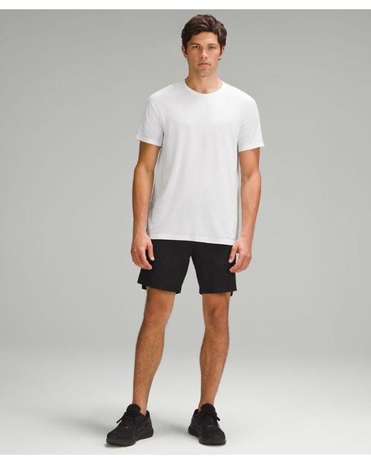 lululemon athletica White – Metal Vent Tech Short-Sleeve Shirt – – for men