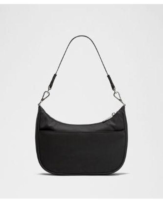 lululemon athletica Black Adjustable Mini Shoulder Bag 3L