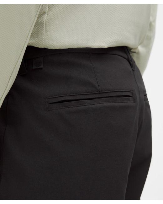 lululemon athletica Black Abc Classic-Fit Golf Short 7" for men