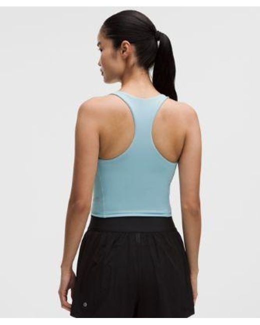 lululemon athletica Blue – Wunder Train Racerback Tank Top Medium Support, B/C Cup – – Size 4