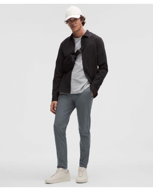 lululemon athletica Gray – Abc Slim-Fit Trousers 37L Warpstreme – – Size 12 for men