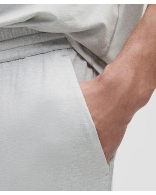 lululemon athletica Gray Soft Jersey Classic-Fit Pant for men