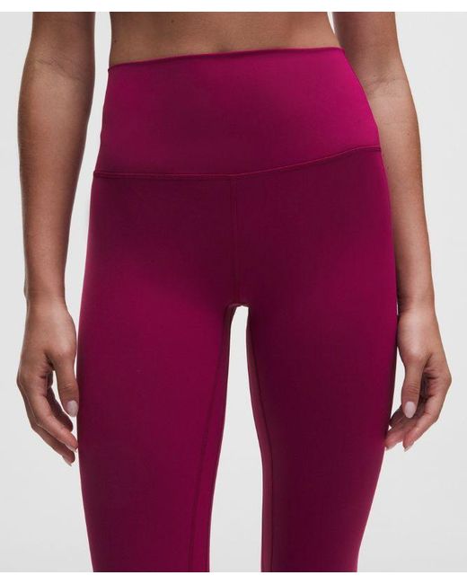 lululemon athletica Red – Align High-Rise Pants – 25" – Size 4