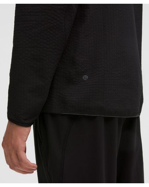 lululemon athletica Black – Grid Full-Zip Jacket – – Size Small for men