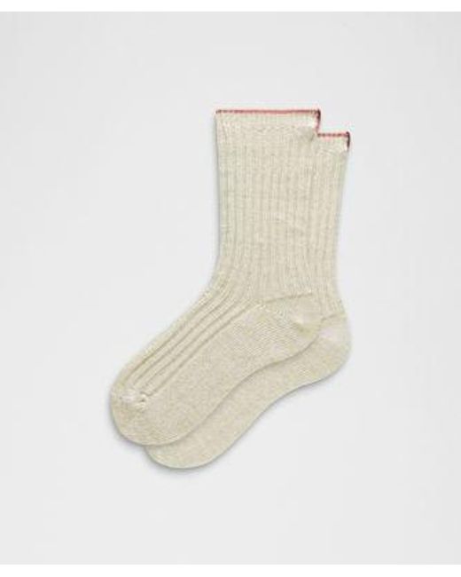 lululemon athletica White – Ragg Socks – – Size Large