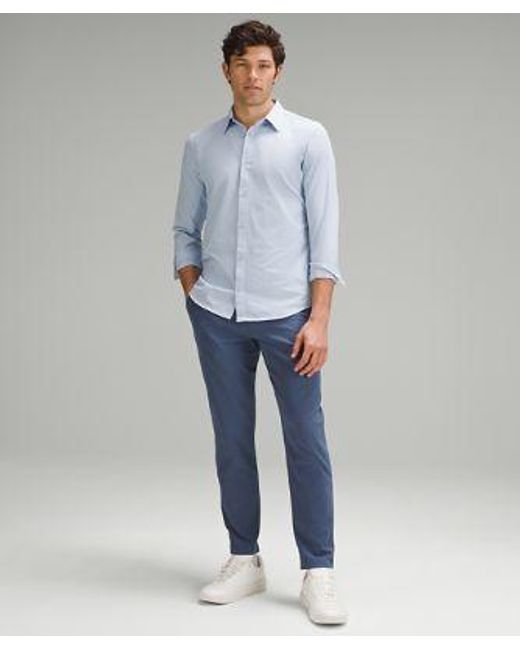 lululemon athletica Blue – Abc Slim-Fit Trousers 30"L – – for men