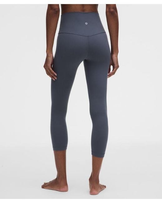 lululemon athletica Blue – Align High-Rise Crop Leggings – 23" – – Size 4