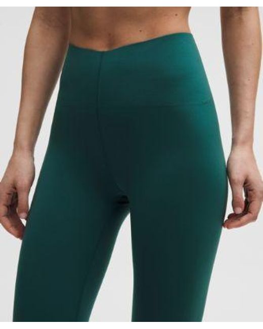 lululemon athletica Green – Glow Up Super-High-Rise Tight Leggings – 25" – – Size 8
