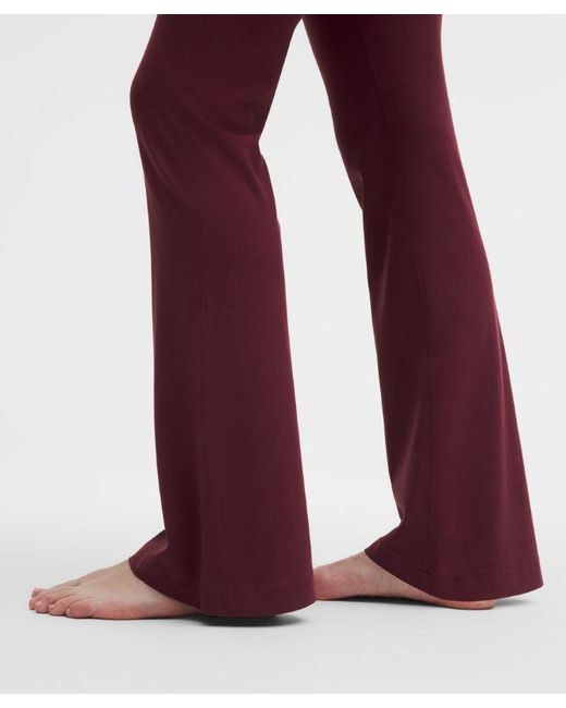 lululemon athletica – Groove Nulu High-Rise Flared Pants Regular – Color Burgundy/ – Size 4
