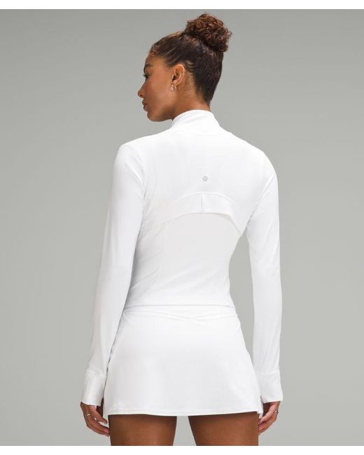 lululemon athletica White Define Cropped Jacket Nulu