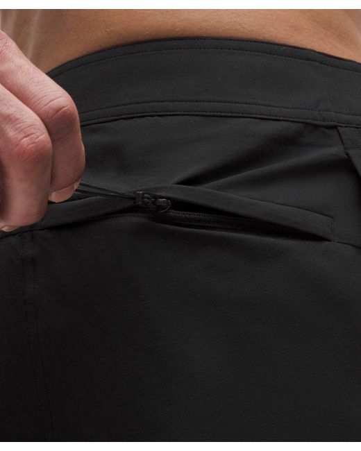lululemon athletica Black Classic-Fit Linerless Board Short 7" for men