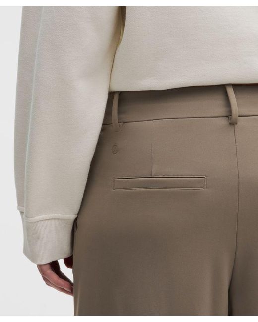 lululemon athletica Natural Daydrift High-Rise Wide-Leg Trouser
