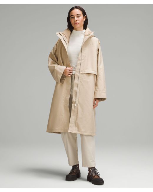 lululemon athletica Natural 3-in-1 Insulated Rain Coat