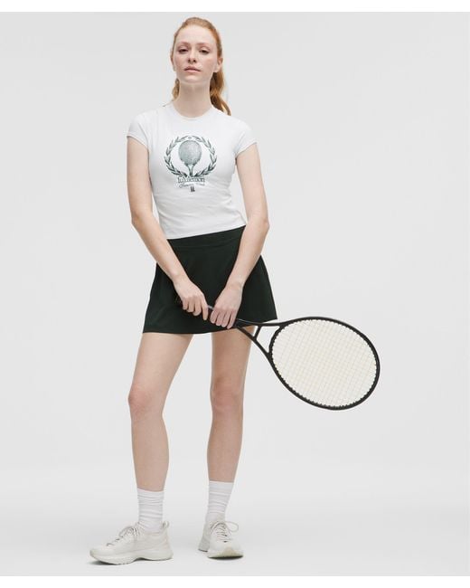 lululemon athletica Gray Organic Cotton Baby Tee