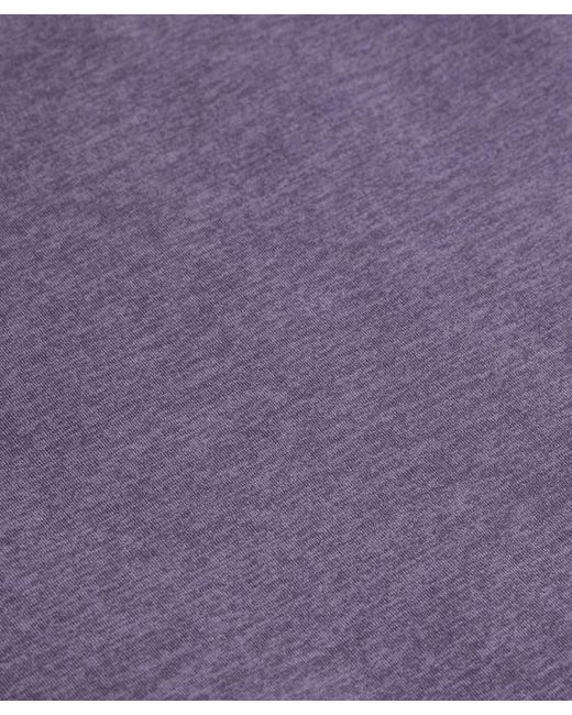 lululemon athletica Purple Softy Suedey Crewneck Cropped Tank Top