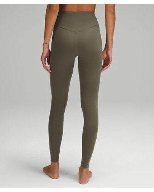 lululemon athletica Green Wunder Under Smoothcover High-Rise Tight 28"