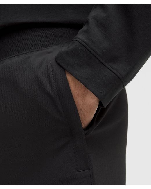 lululemon athletica Black License To Train Lined Short 7" for men