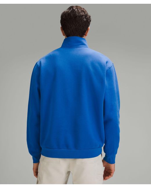 Lululemon - Steady State Cotton-Blend Jersey Half-Zip Sweatshirt