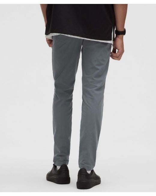 lululemon athletica Blue Abc Slim-Fit 5 Pocket Pant 28L for men