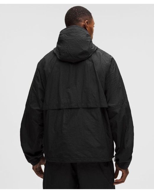lululemon athletica Black – Uv-Protective Ventilated Hiking Jacket – – Size Large for men