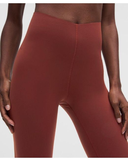 lululemon athletica Red – Glow Up Super-High-Rise Tight Leggings – 25" – – Size 4