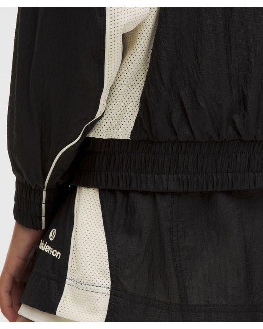 lululemon athletica Black – License To Train Textured Nylon Jacket – – Size Large