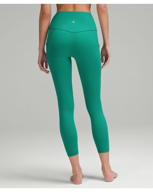 lululemon athletica Green – Align High-Rise Pants With Pockets – 25" – –