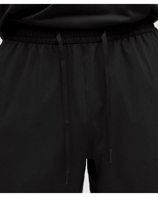 lululemon athletica Black Perforated Running Pant for men