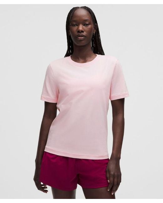 lululemon athletica Red The Classic Jersey Tee