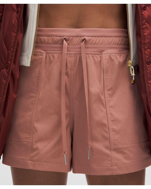 lululemon athletica Red Dance Studio High-Rise Short 3.5"