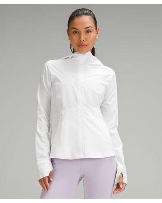 lululemon athletica White – Mist Over Windbreaker – – Size 4