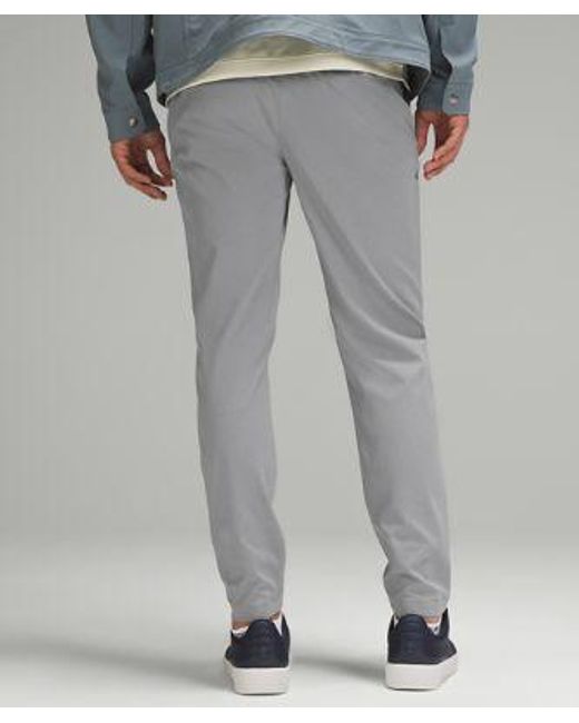 lululemon athletica Gray – Abc Slim-Fit Trousers 30"L – – for men