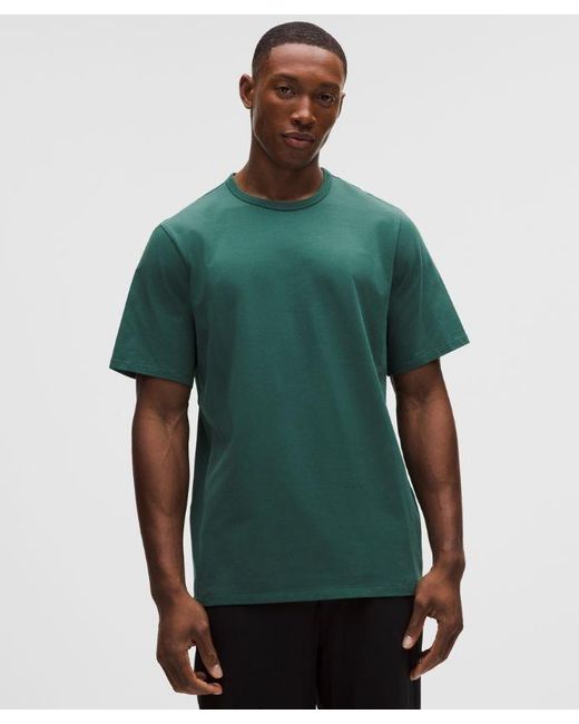 lululemon athletica Green Organic Cotton Classic-Fit T-Shirt for men