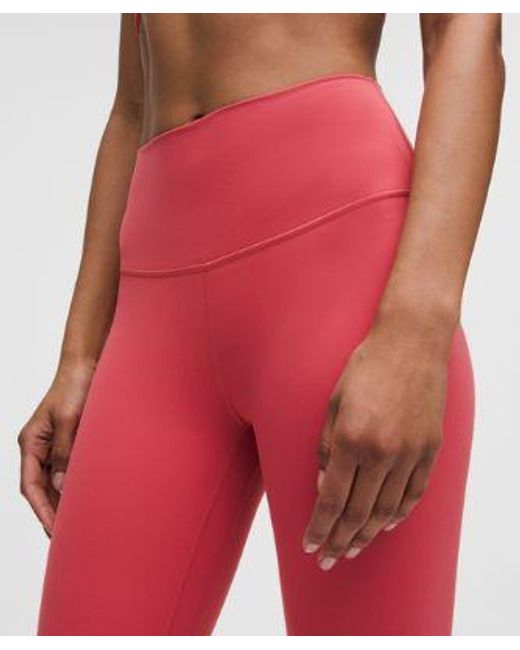 lululemon athletica Red Align High-Rise Pant 25"