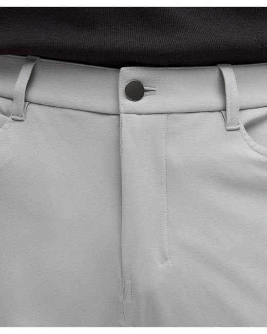 lululemon athletica Multicolor Abc Classic-fit 5 Pocket Trousers 34"l Warpstreme - Color Silver/grey - Size 30 for men