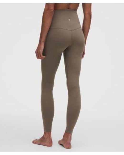 lululemon athletica Natural – Align Super-High-Rise Pants – 28" – – Size 4