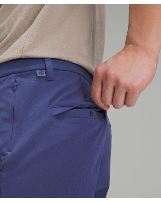 lululemon athletica Blue Abc Classic-fit Trousers 37"l Warpstreme for men