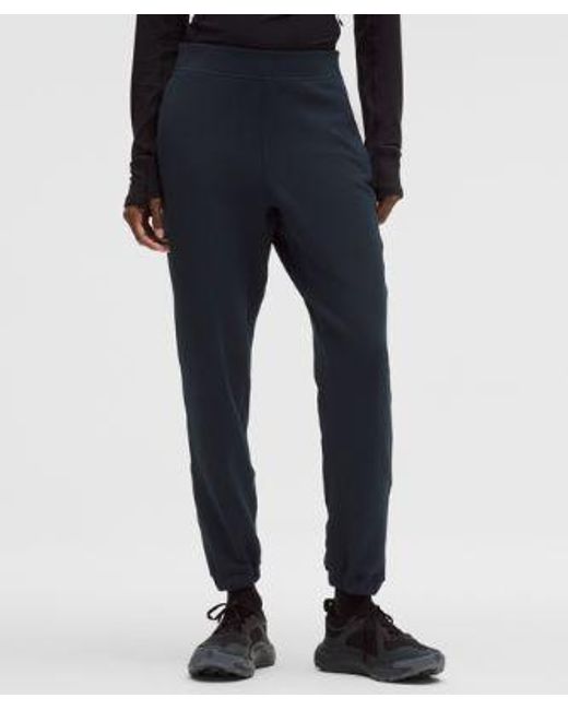 lululemon athletica Blue – Adapted State Thermal High-Rise Joggers – – Size 4