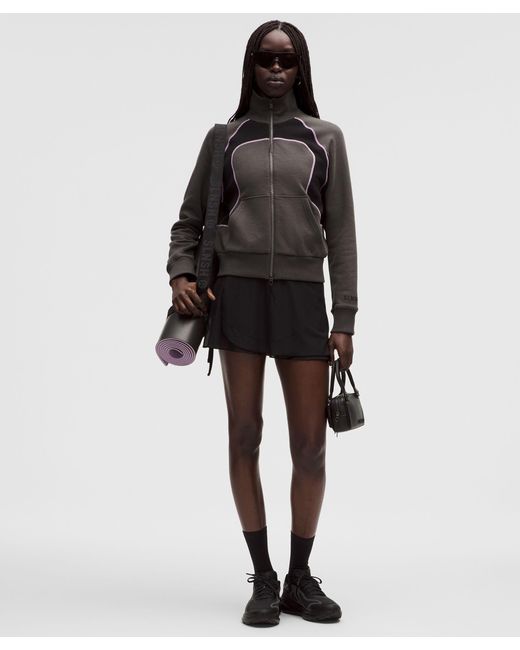 lululemon athletica Black Heavyweight French Terry Full Zip