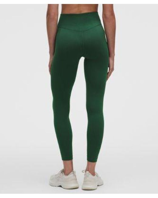 lululemon athletica Green – Get Low High-Rise Training Tight Leggings – 25" – – Size 16