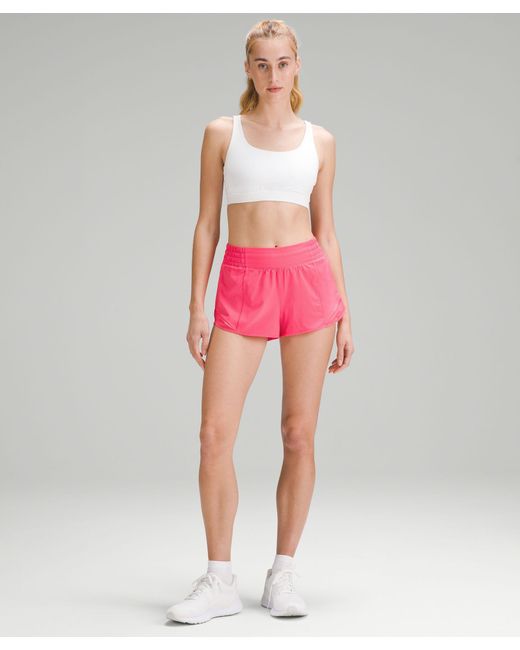 lululemon athletica Hotty Hot High-rise Lined Shorts - 2.5" - Color Neon/pink - Size 10