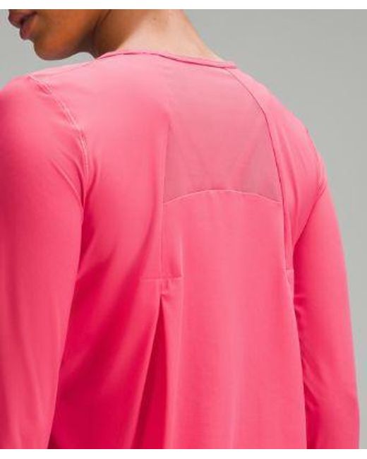 lululemon athletica Pink Sculpt Long-sleeve Shirt