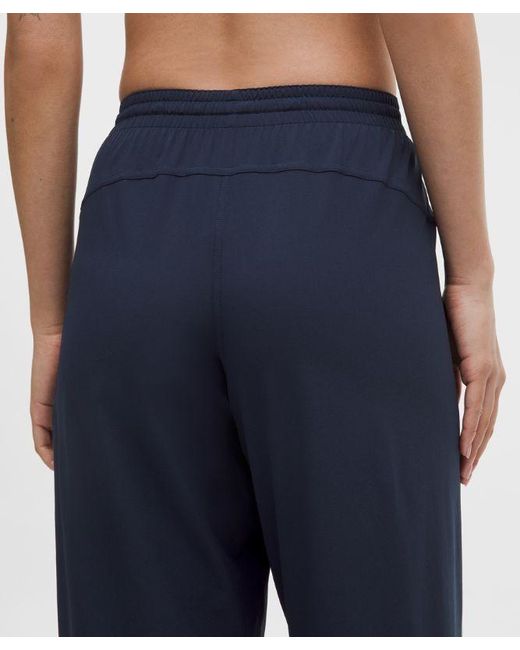 lululemon athletica Blue – Court Rival Wide-Leg Track Pants Regular – – Size 4
