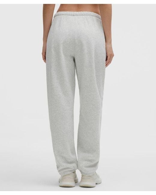 lululemon athletica Gray Steady State Superloft Jogger