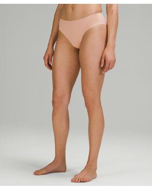 lululemon athletica Natural Invisiwear Mid-rise Bikini Underwear