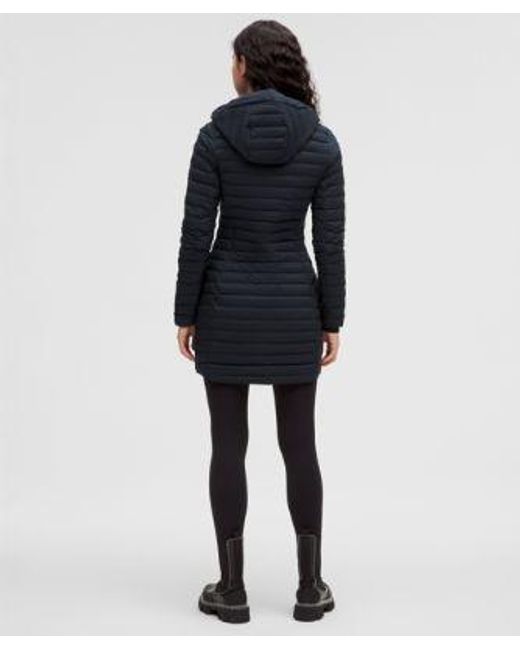 lululemon athletica Black Pack It Down Long Jacket