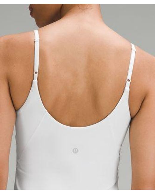 lululemon athletica Gray – Align Waist-Length Cami Tank Top A/B Cup – – Size 4