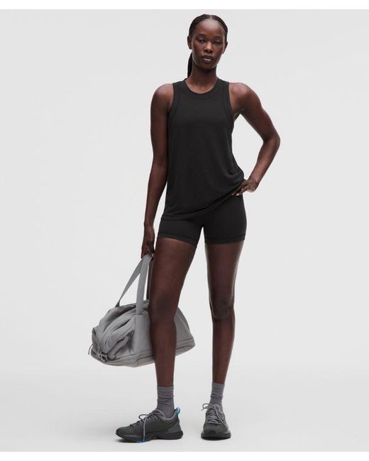 lululemon athletica Black Soft Jersey Training Tank Top