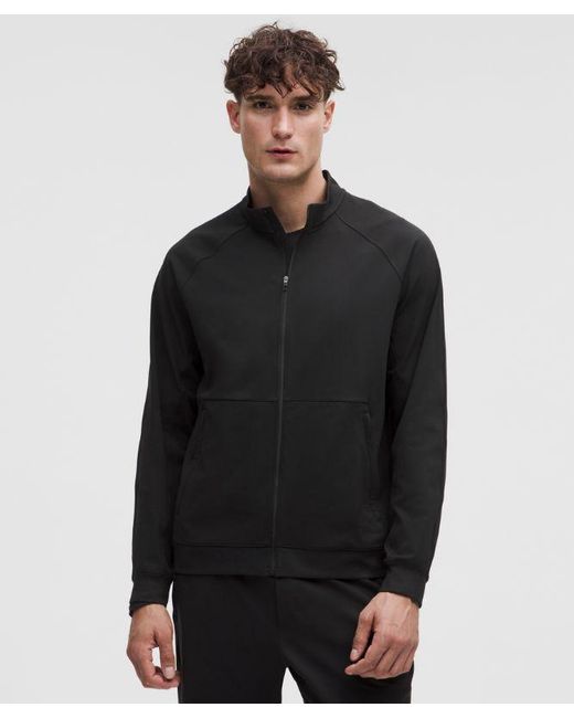 lululemon athletica Black Pace Breaker Luxtreme Track Jacket for men